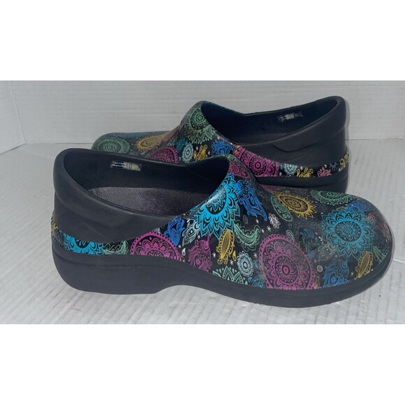 Crocs Neria Pro II Shoes Women's 8 Blue Comfort Slip On Clog Work Nursing - Picture 5 of 11